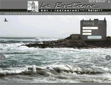 Tablet Screenshot of en.hotel-bretagne-quiberon.fr